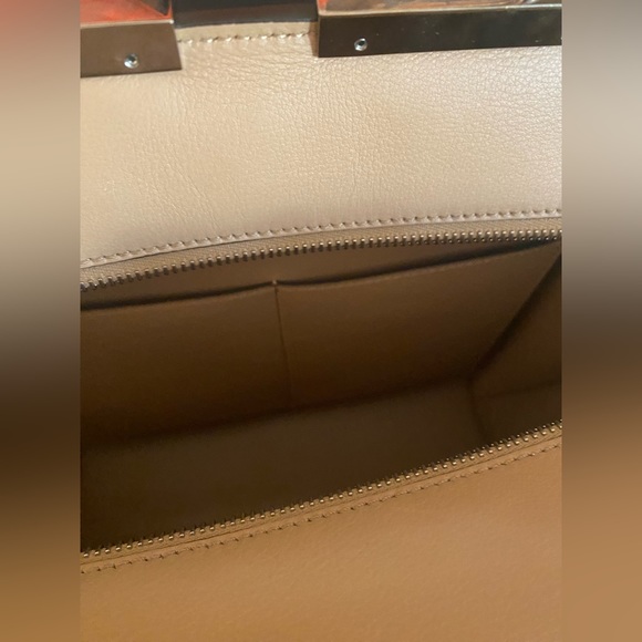 Fendi 3Jours Beige / Tan bag with colorful studs. - Picture 9 of 16